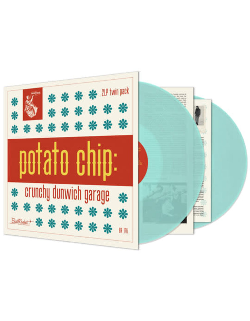 (LP) V/A - Potato Chip: Crunchy Dunwich Garage (Seaglass Blue Vinyl) (2LP)