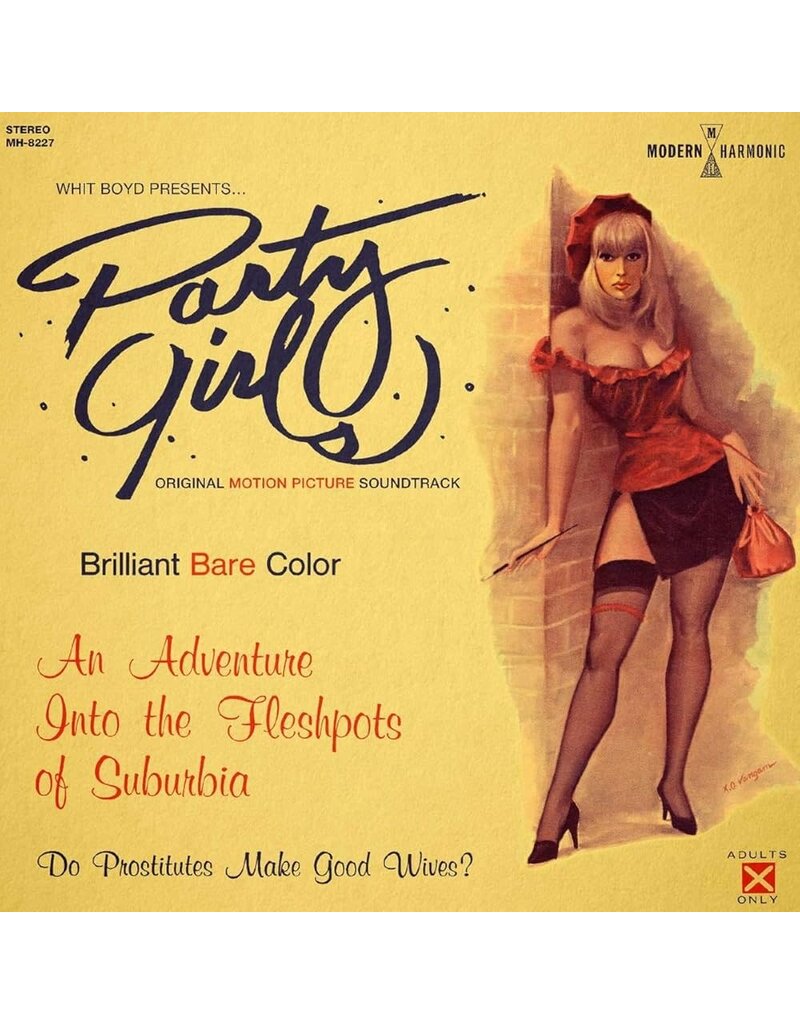 Modern Harmonic (LP) The Whit Boyd Combo - Party Girls (Original Motion Picture Soundtrack) (Gold Vinyl)