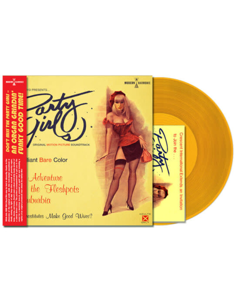 Modern Harmonic (LP) The Whit Boyd Combo - Party Girls (Original Motion Picture Soundtrack) (Gold Vinyl)