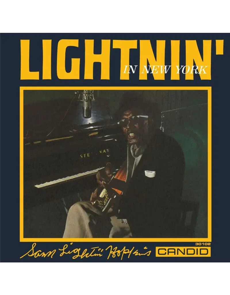 Candid (LP) Lightnin' Hopkins - Lightnin' In New York