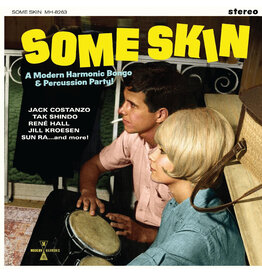 Modern Harmonic (LP) V/A - Some Skin: A Modern Harmonic Bongo & Percussion Party (Yellow Vinyl)