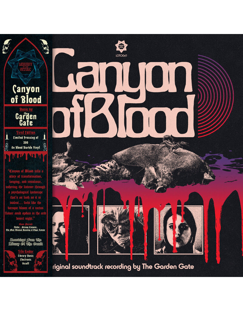 (LP) Garden Gate - Canyon Of Blood (Blood Marble Coloured)