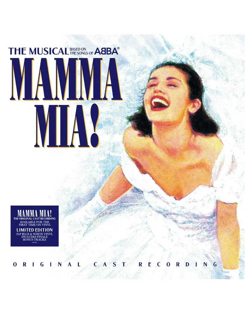 (LP) Original Cast Recording - Mamma Mia! The Musical (Original London Cast Recording) (Blue/White Vinyl) [2LP]