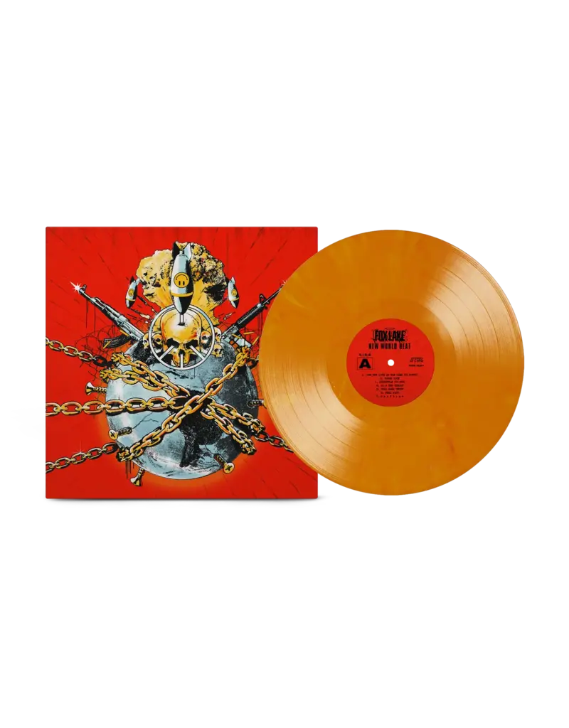 MNRK Records (LP) Fox Lake - New World Heat (Citrus Eco Mix Coloured)