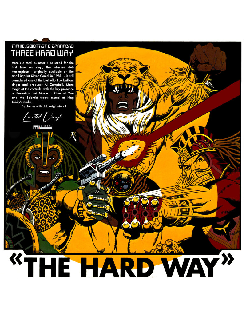 (LP) Maxie, Scientist & Barnabas - Three The Hard Way (C. 1981)