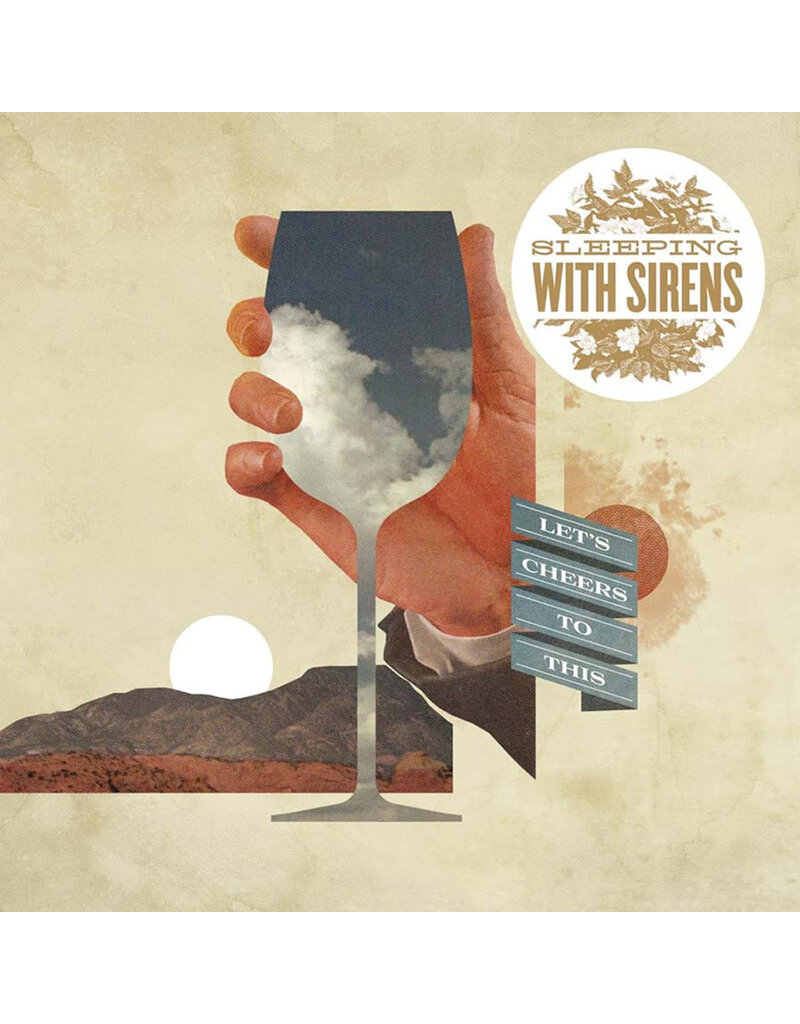 (LP) Sleeping with Sirens - Let's Cheers to This (Blue with Orange Splatter Vinyl) (2025 Reissue)