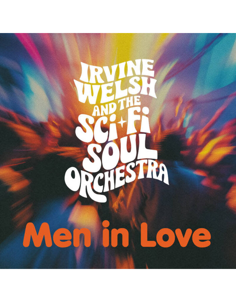 (LP) Irvine Welsh & The Sci-Fi Soul Orchestra - Men In Love (Trainspotting  Orange Vinyl Edition)