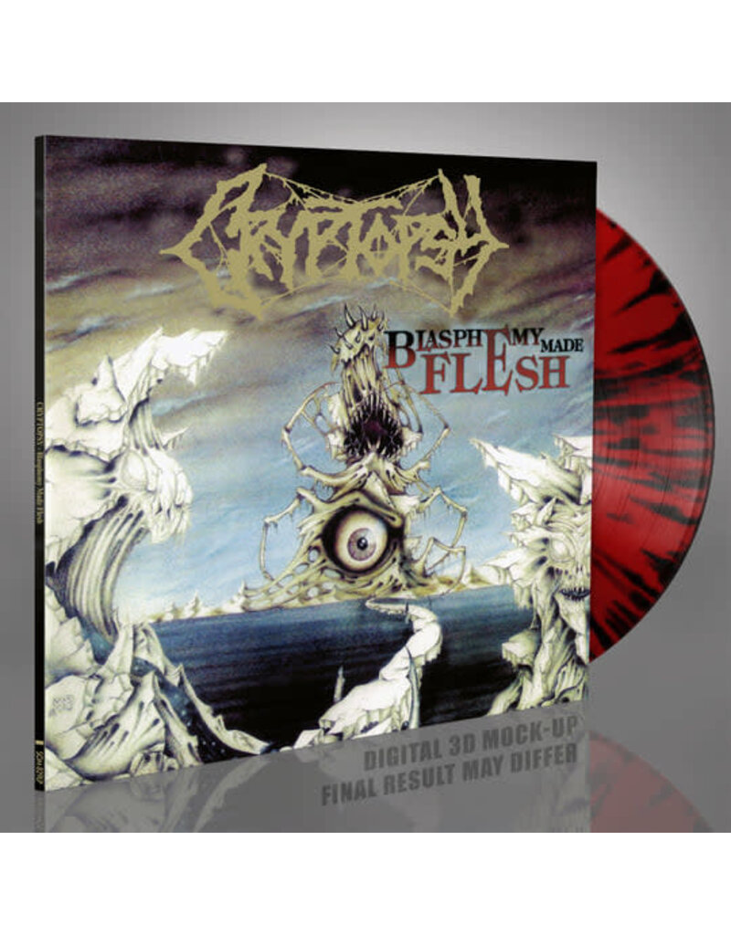 (LP) Cryptopsy - Blasphemy Made Flesh (Limited Edition Red Vinyl)