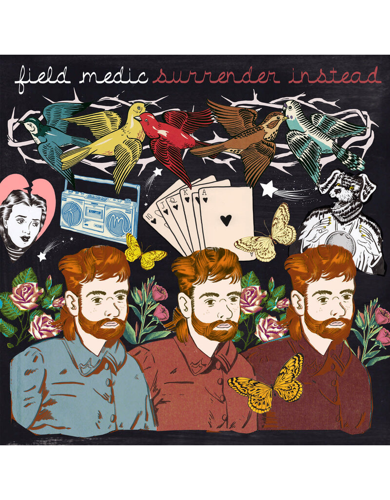 ALTERNATE SIDE (LP) Field Medic - Surrender Instead (Bone w/ Red Splatter Coloured)