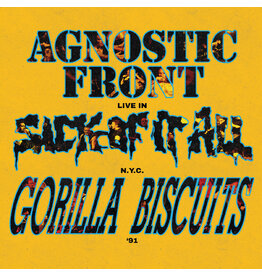 Wargod Collective (LP) Agnostic Front/Gorilla Biscuits/Sick Of It All - Live In N.Y.C. '91 (Galaxy Vinyl)