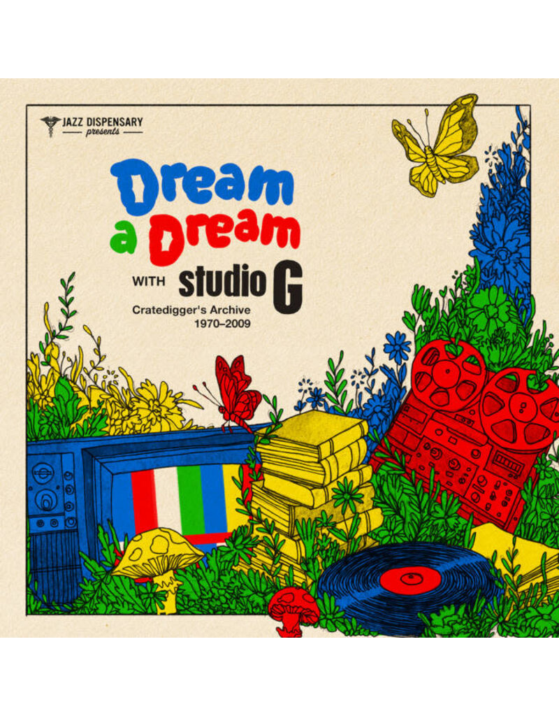 Concord Jazz (LP) Various Artists - Jazz Dispensary Presents: Dream A Dream With Studio G: Cratedigger's Archive (1970-2009) (Apple Red Vinyl)