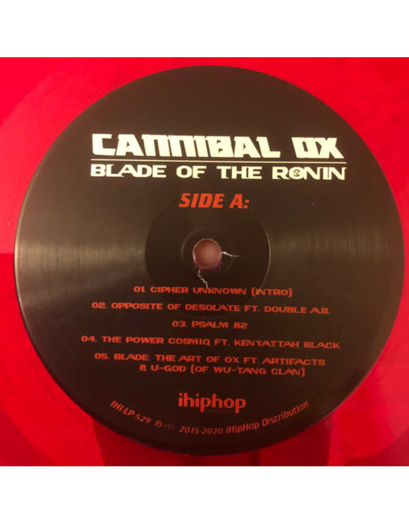 (LP) Cannibal Ox – Blade Of The Ronin (Limited Edition Red Translucent Vinyl) (2LP)