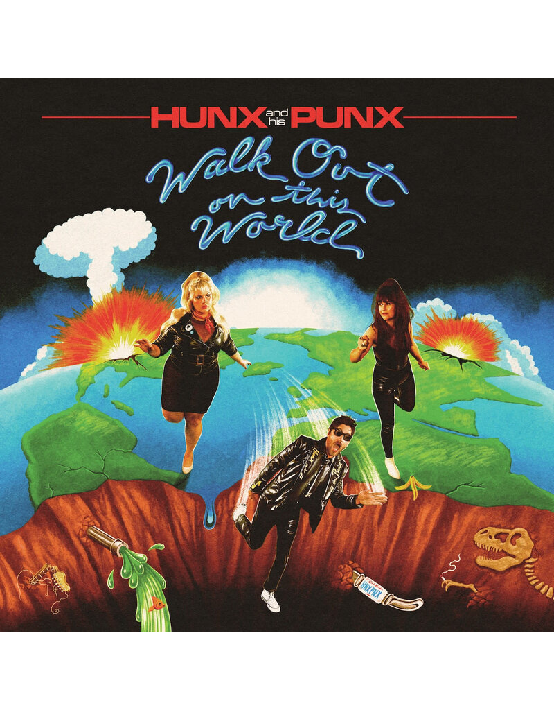 (LP) Hunx and his Punx - Walk Out On This World (Limited Opaque Apple Red Vinyl)