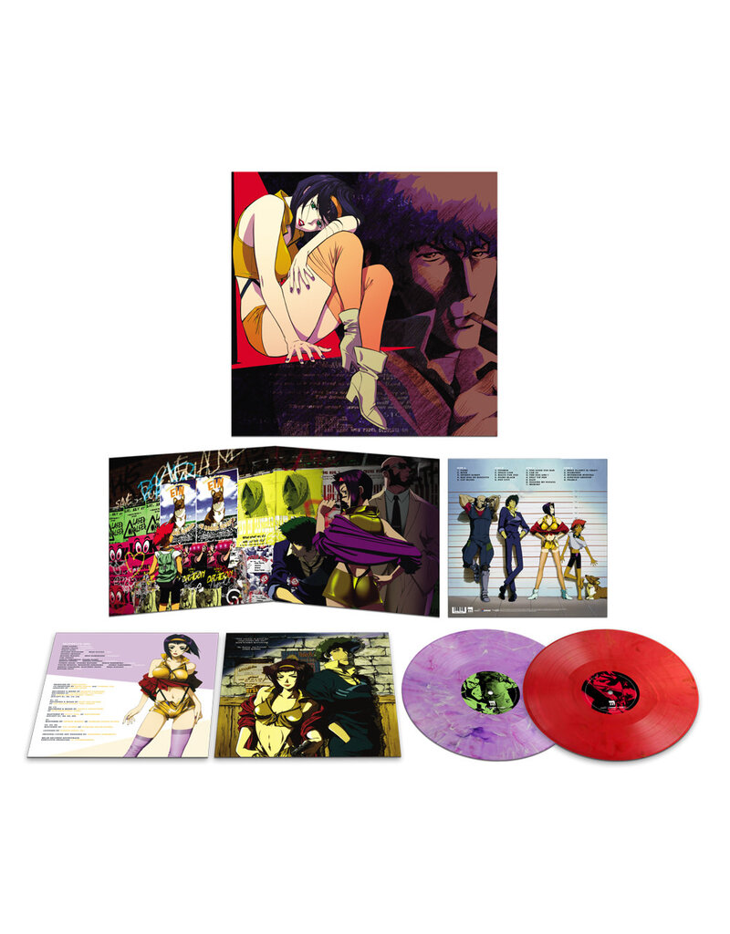 (LP) Seatbelts - Cowboy BeBop (Original Soundtrack) (Exclusive Red & Purple Vinyl) [2LP]