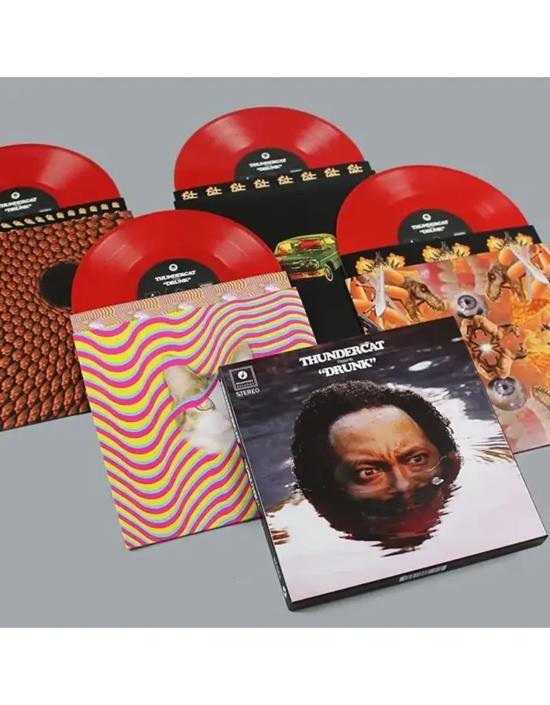 (LP) Thundercat - Drunk (10" Box Set) (Red Vinyl)