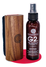 Microforum Distribution GrooveWasher - Walnut Record Cleaning Kit