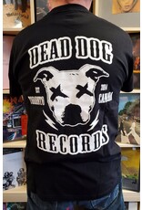 Dead Dog T-Shirt Crest Logo Front W/ Biker Patch Back
