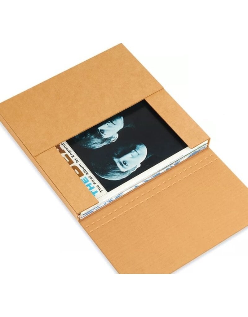 U-Line Vinyl Record Easy-Fold Mailer - Kraft