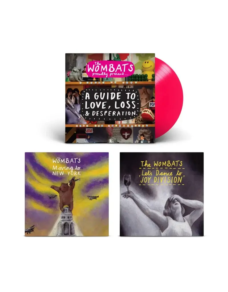 Atlantic (LP) Wombats - Proudly Present... A Guide to Love, Loss & Desperation: 15 Anniversary Edition (Pink Vinyl)