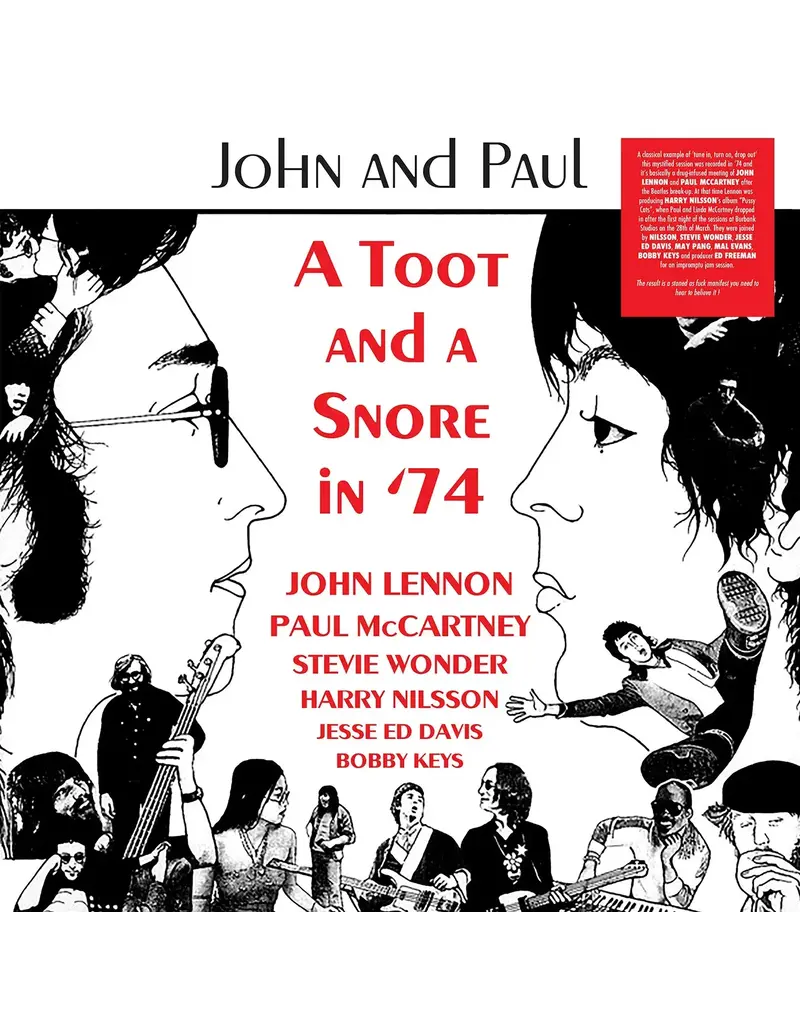 (LP) John and Paul (John Lennon, Paul McCartney, Beatles) - A Toot And A Snore In ‘74