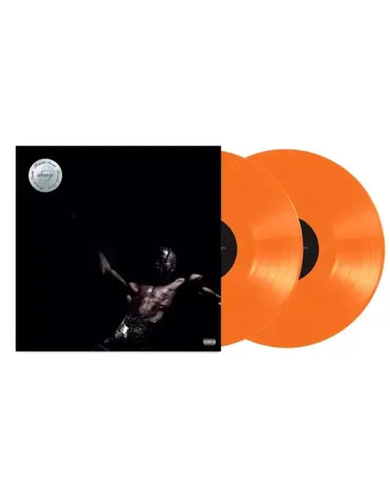 (LP) Travis Scott - Utopia (Indie: 2LP Limited Edition Translucent Orange Vinyl)