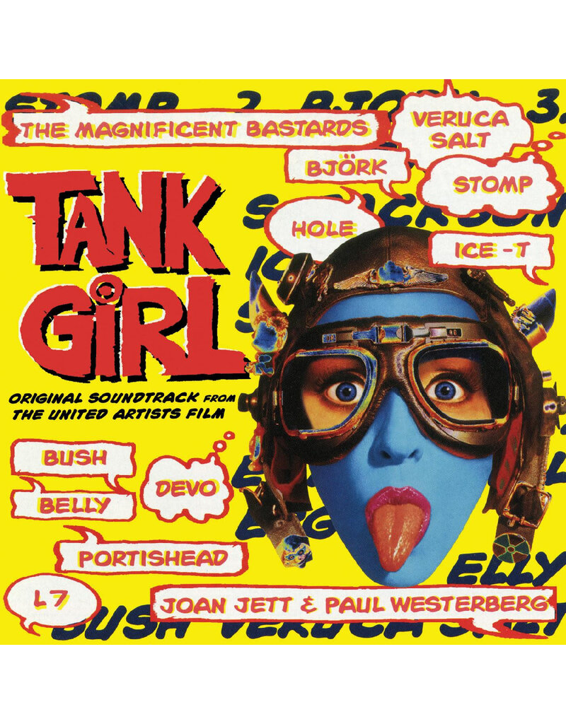 (LP) Various Artists - Tank Girl (30th Anniversary Neon Coral Vinyl)