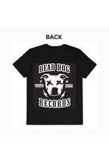 Dead Dog T-Shirt Crest Logo Front W/ Biker Patch Back