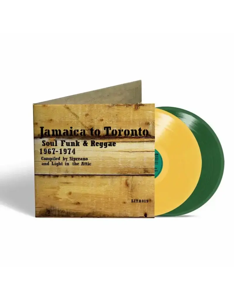 (LP) Various Artists - Jamaica to Toronto: Soul, Funk & Reggae 1967-1974