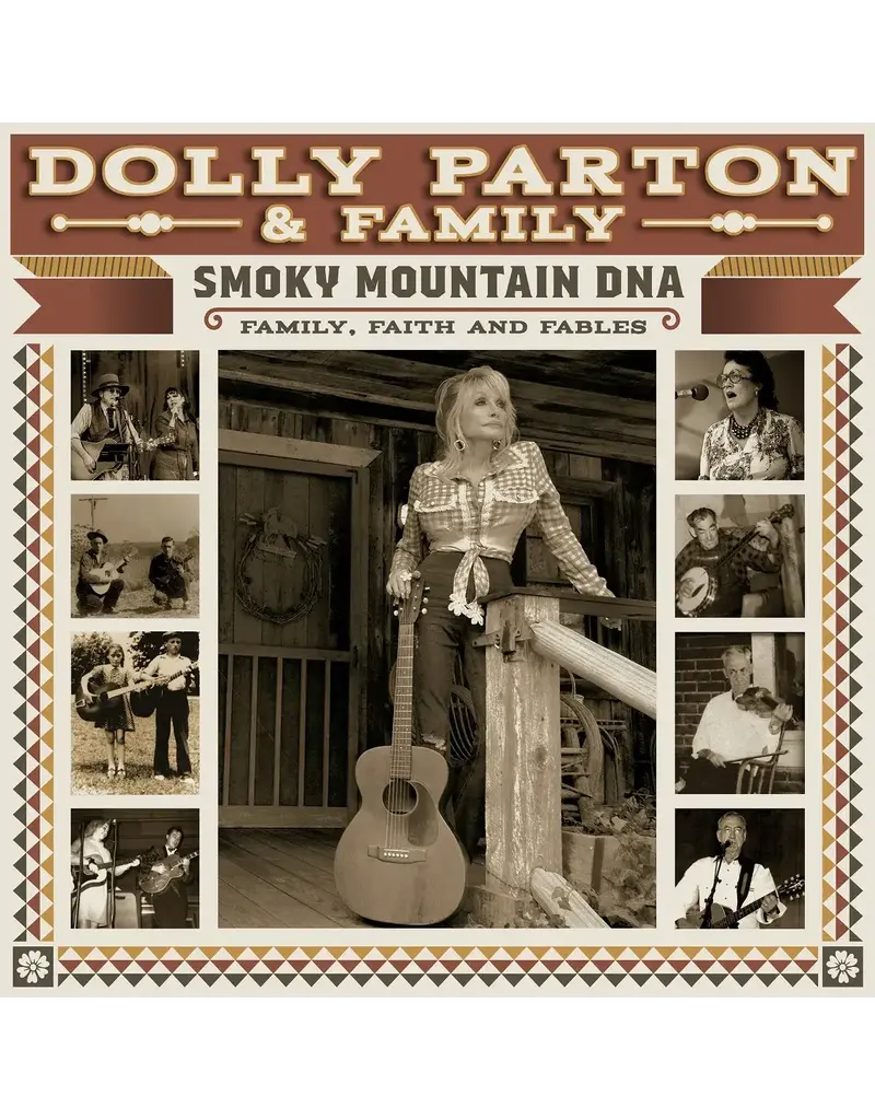 Caroline/EMI (LP) Dolly Parton & Family - Smoky Mountain DNA: Family, Faith and Fables