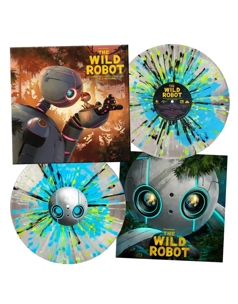 Waxwork Records (LP) Kris Bowers - The Wild Robot: Original Soundtrack (Roz Hand Poured) (2LP)