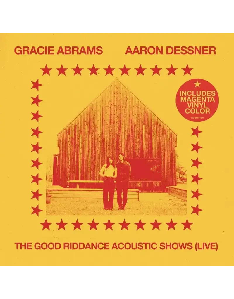 (LP) Gracie Abrams & Aaron Dessner - The Good Riddance Acoustic Shows: Live (Magenta Vinyl)