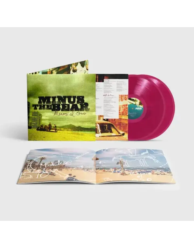 (LP) Minus The Bear - Menos el Oso (20th Anniversary Deluxe Edition) (2LP Magenta Vinyl)