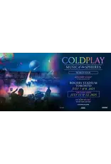 Coldplay Concert Window Display per Week