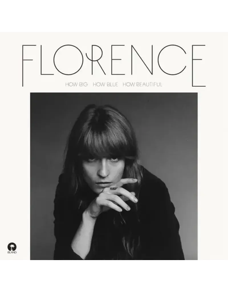 (LP) Florence + The Machine - How Big, How Blue, How Beautiful (10th Anniversary Edition) (Blue Marbled Vinyl) [2LP]