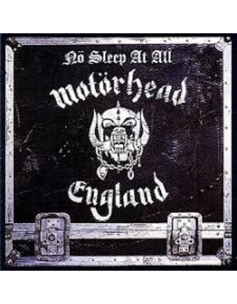 (LP) Motorhead - No Sleep At All: Live (50th Anniversary Edition) (Limited White & Black Splatter Vinyl)