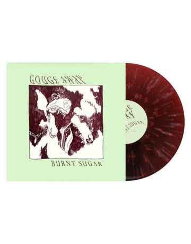 Death Wish (LP) Gouge Away - Burnt Sugar (Red & Black Marble W/ Purple Splatter Vinyl)