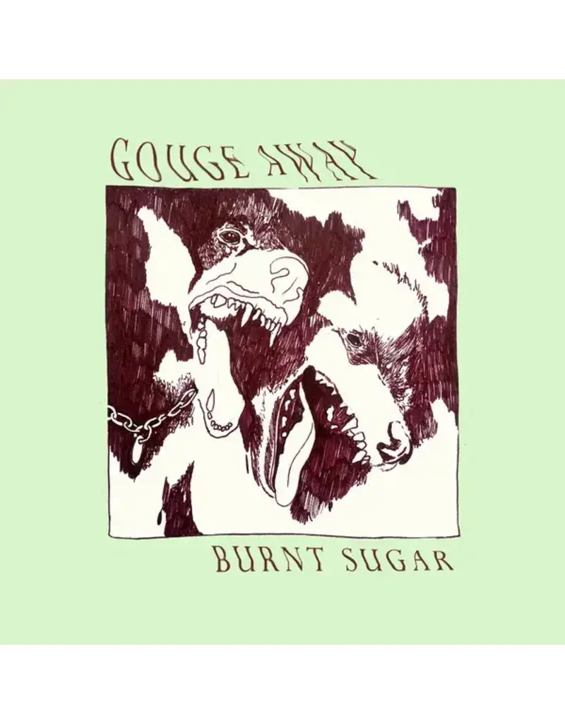 Death Wish (LP) Gouge Away - Burnt Sugar (Red & Black Marble W/ Purple Splatter Vinyl)