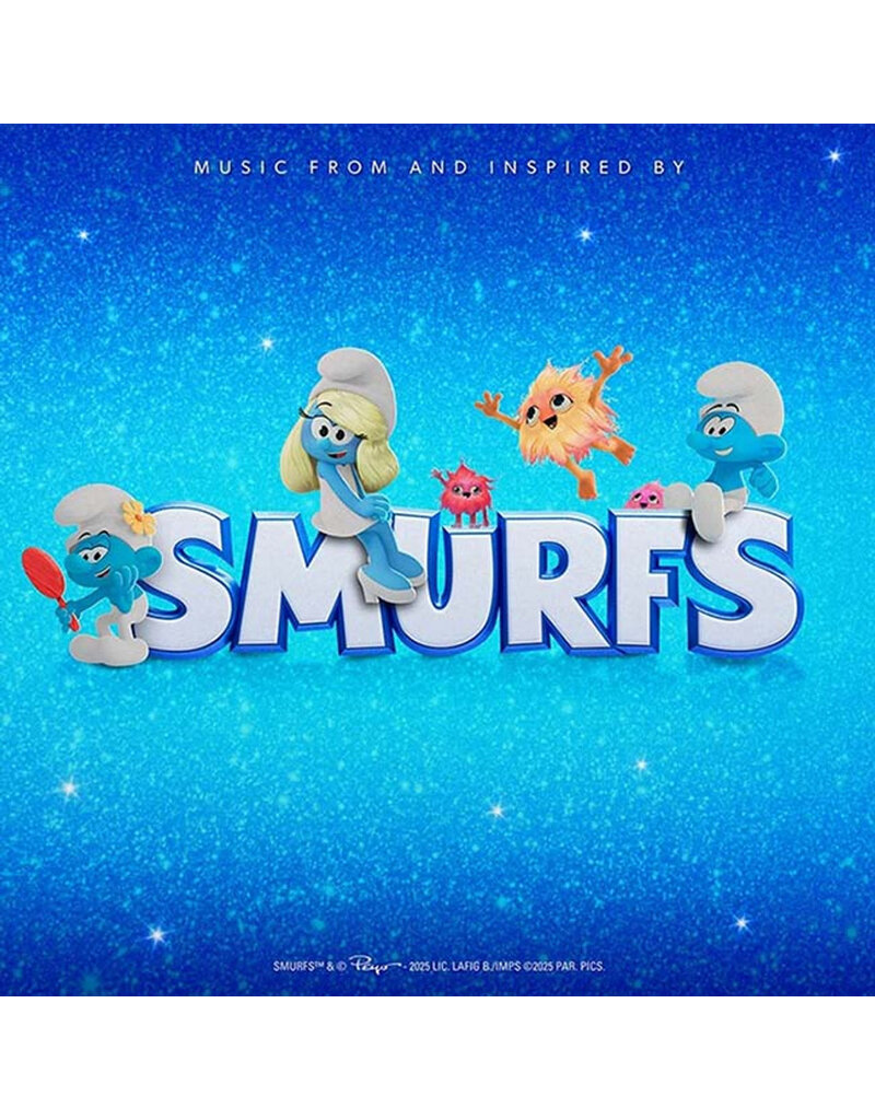 Republic (LP) Various Artists - Music from and Inspired by Smurfs (Apple Red Vinyl)