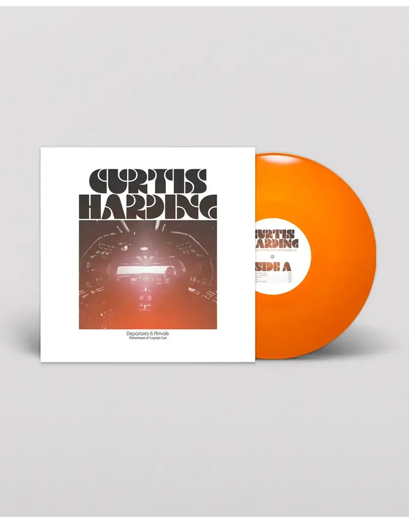 (LP) Curtis Harding - Departures & Arrivals: The Adventures Of Captain Curt (Indie Exclusive Orange Vinyl)