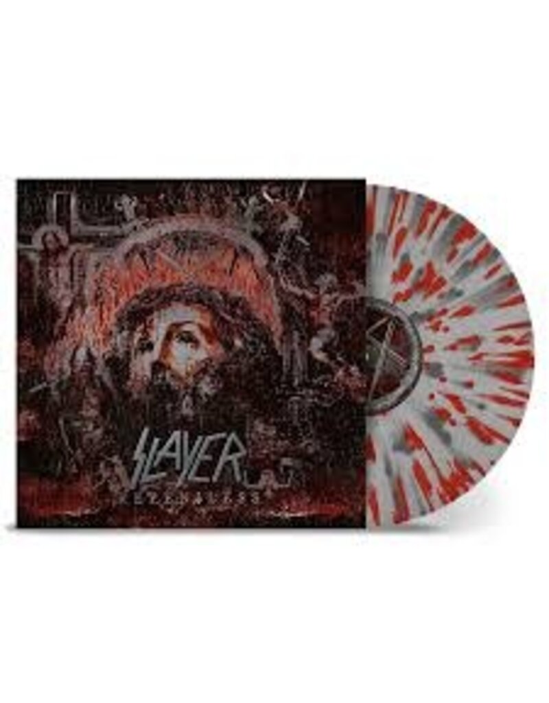 (LP) Slayer - Repentless (10th Anniversary) (Indie Exclusive Clear Silver Red Splatter Vinyl)