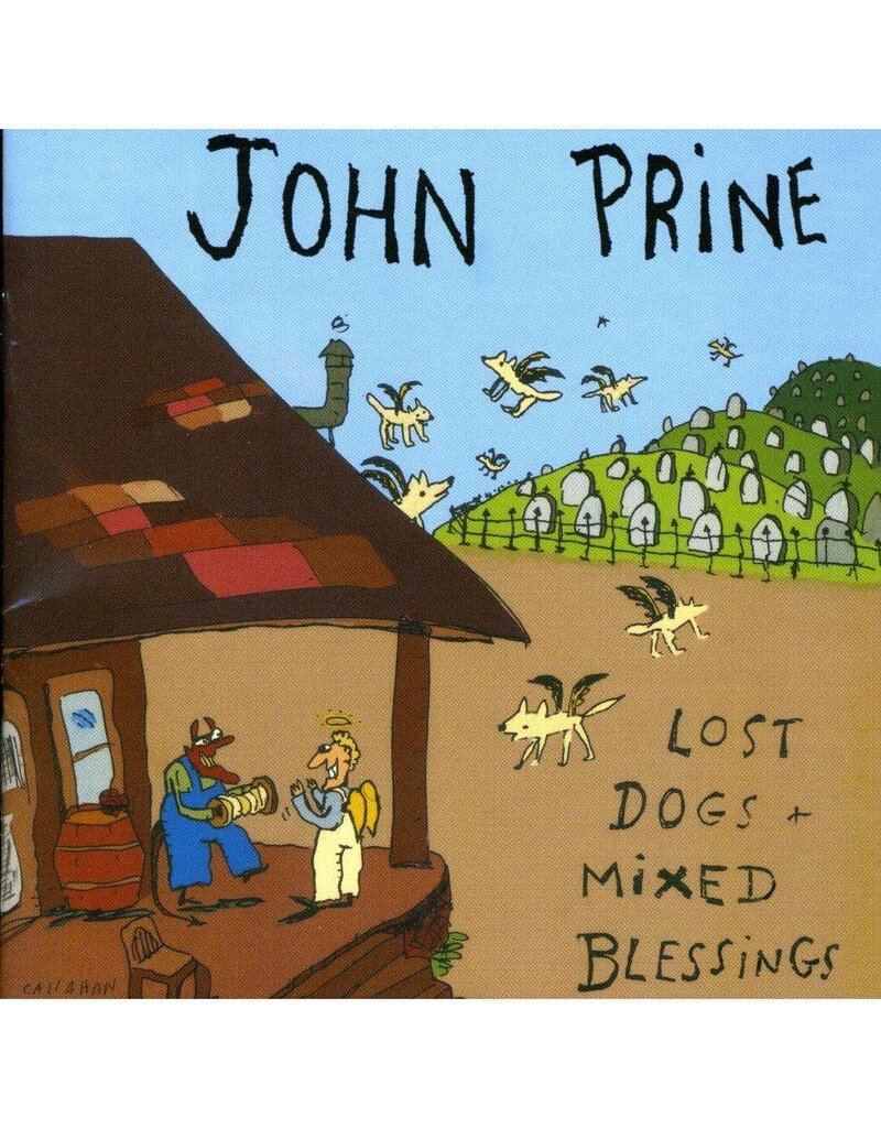 Oh Boy Records (LP) John Prine - Lost Dogs + Mixed Blessings (Buttered Popcorn Vinyl) (2LP)