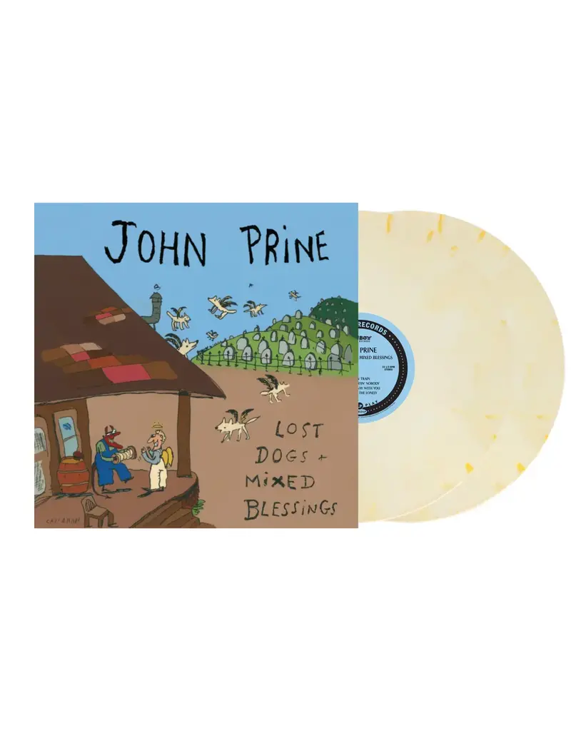 Oh Boy Records (LP) John Prine - Lost Dogs + Mixed Blessings (Buttered Popcorn Vinyl) (2LP)
