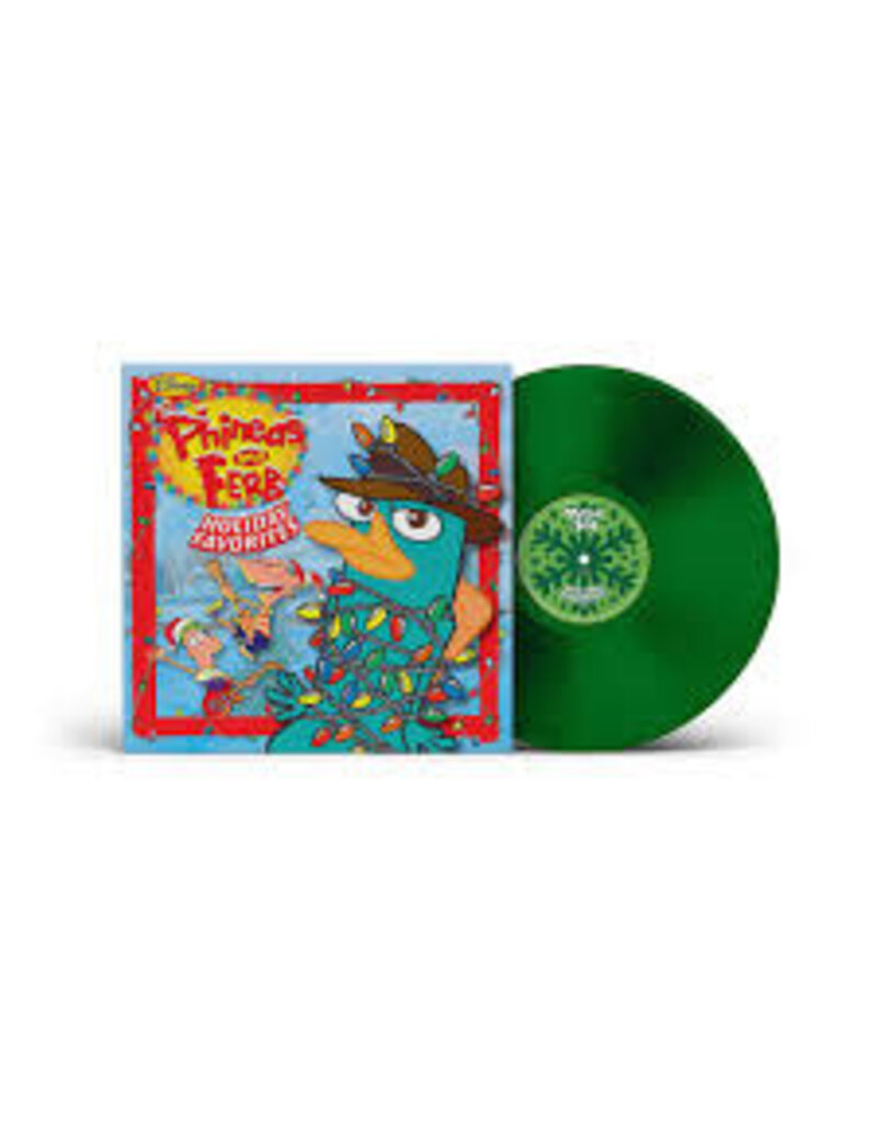 Disney (LP) Various Artists - Phineas and Ferb: Holiday Favorites (Translucent Emerald Green Vinyl)