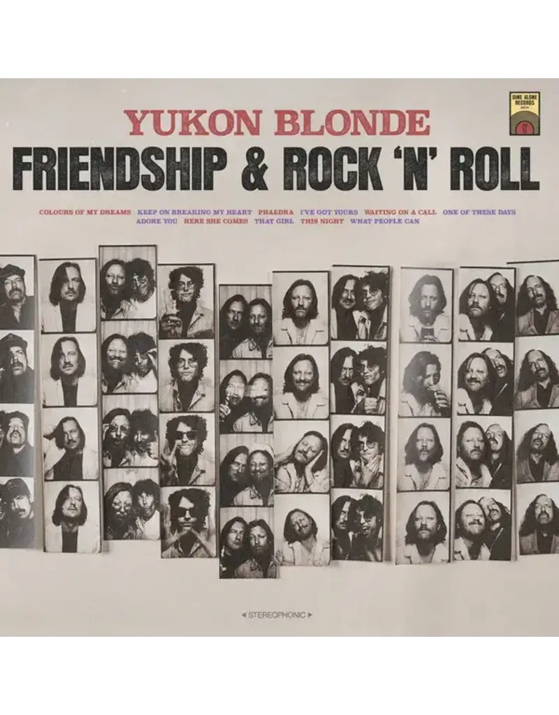 (LP) Yukon Blonde - Friendship & Rock 'N' Roll (Standard Black Vinyl)
