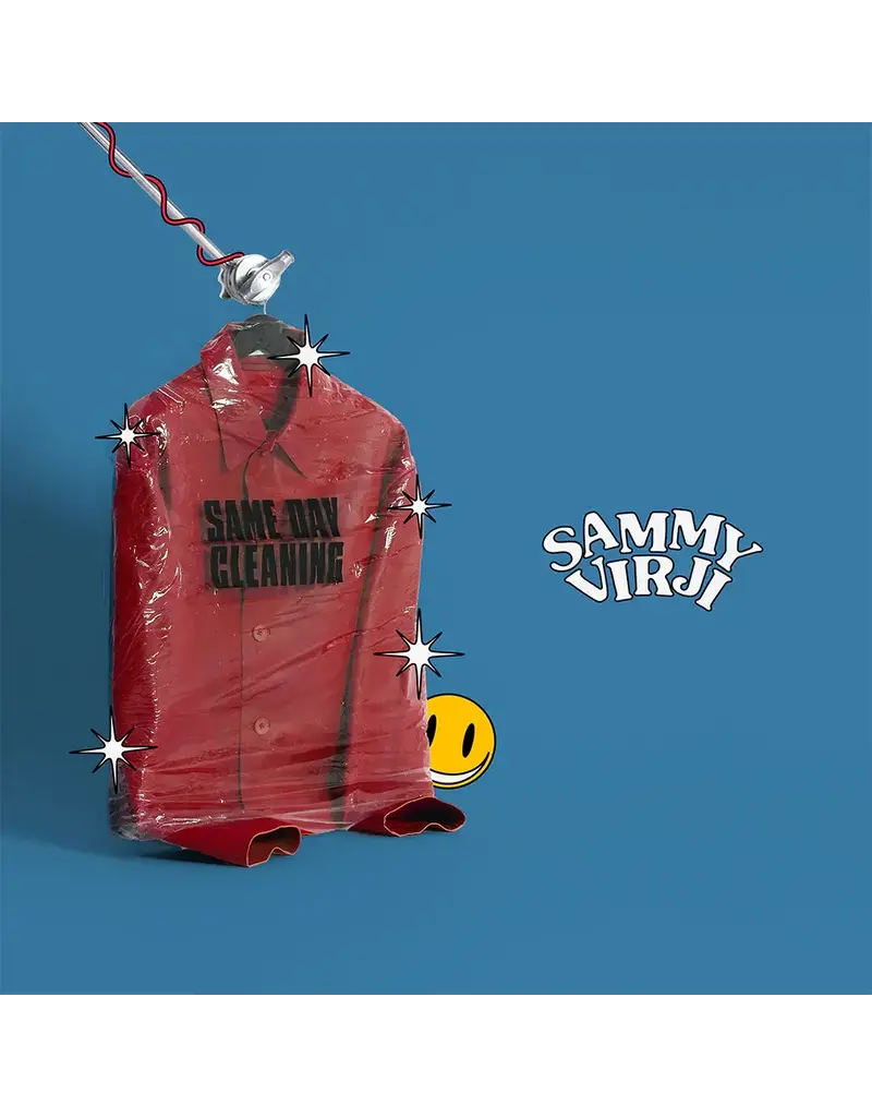 (LP) Sammy Virji - Same Day Cleaning (Red Vinyl)