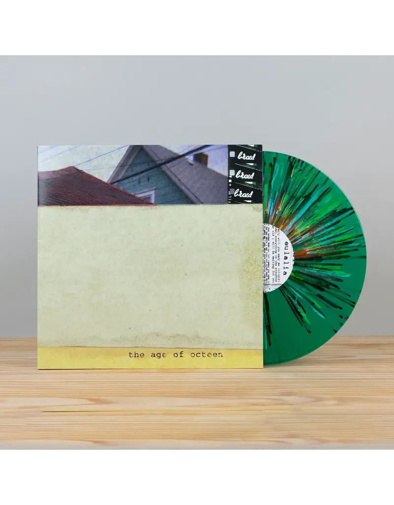 (LP) Braid - The Age Of Octeen (Clear Green Splatter Vinyl)