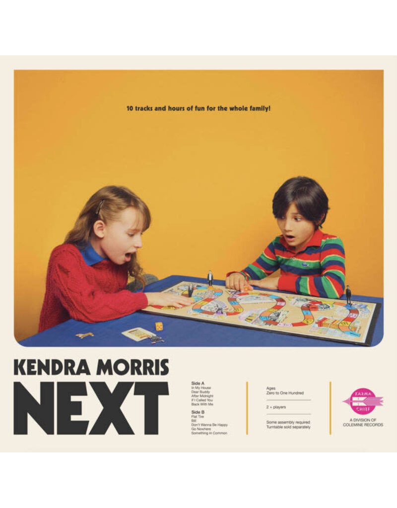Karma Chief (LP) Kendra Morris - Next (Blue & Yellow Galaxy Swirl Coloured Vinyl)