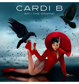 Atlantic (LP) Cardi B - Am I The Drama? (Indie Exclusive Baby Blue Vinyl) (Autographed Art Card)