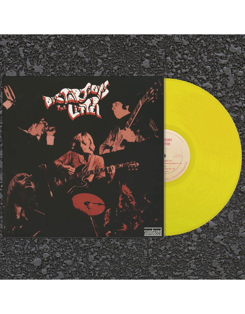(LP) The Litter - Distortions (Limited Edition Yellow Vinyl) (2025 Reissue)