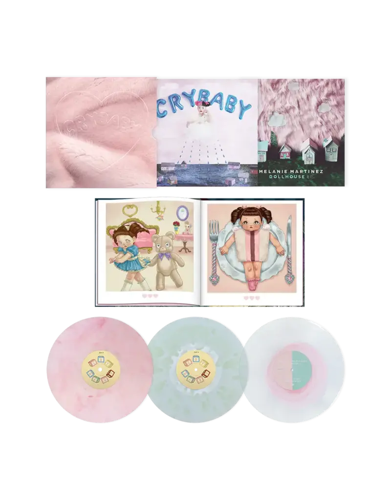 Atlantic (LP) Melanie Martinez - Cry Baby + Dollhouse (10th Anniversary Deluxe) (Coloured Vinyl) [3LP]